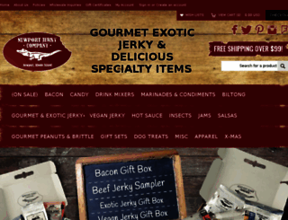 newportjerkycompany.com screenshot