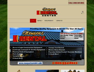 newportrentalvt.com screenshot