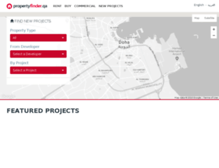 newprojects.propertyfinder.qa screenshot