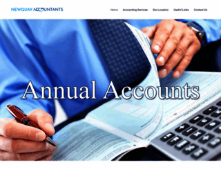 newquayaccountants.co.uk screenshot
