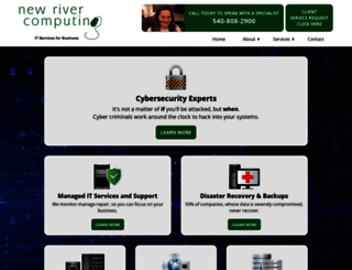 newrivercomputing.com screenshot