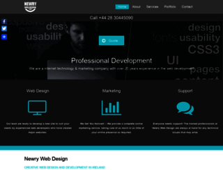 newrywebdesign.com screenshot