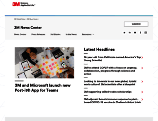 news.3m.com screenshot