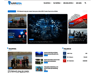 news.appota.com screenshot