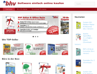 news.bhv-software.de screenshot