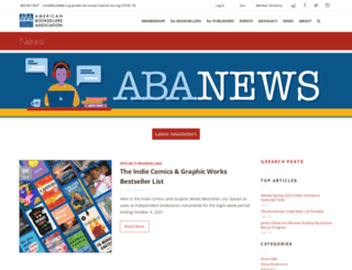 news.bookweb.org screenshot