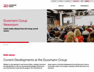 news.dussmanngroup.com screenshot