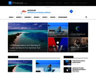 news.finance.co.uk screenshot