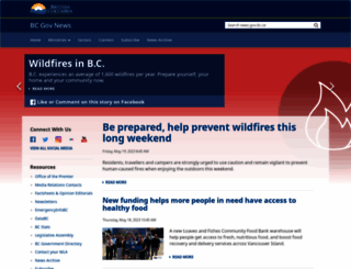 news.gov.bc.ca screenshot