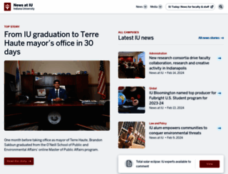 news.iu.edu screenshot