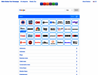 Access news.kadaza. News Sites Most Popular News Websites in the U.S