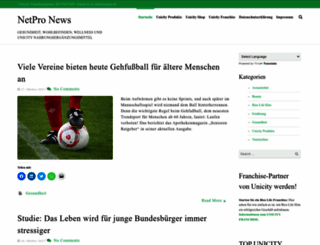 news.netpro.de screenshot