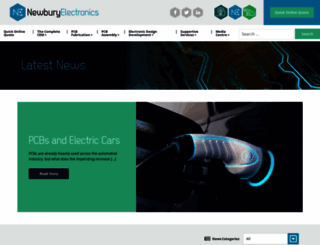 news.newburyelectronics.co.uk screenshot