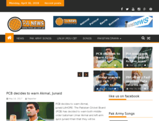 news.pa.com.pk screenshot