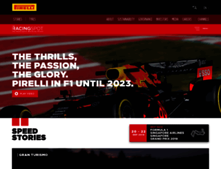 news.pirelli.com screenshot