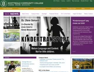 news.scottsdalecc.edu screenshot