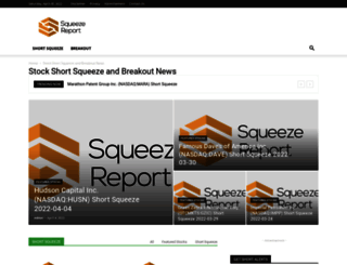 news.squeezereport.com screenshot