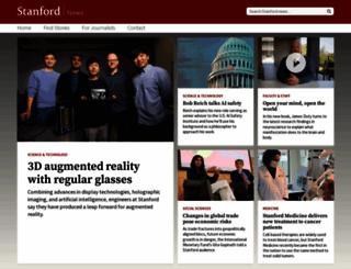 news.stanford.edu screenshot