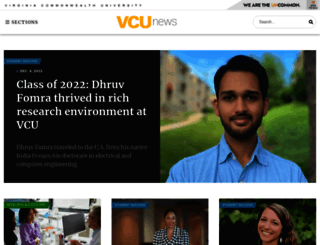 news.vcu.edu screenshot