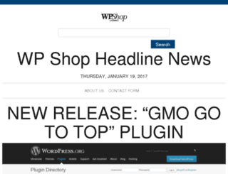 news.wpshop.com screenshot