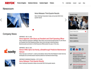 news.xerox.com screenshot