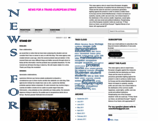 news4europe.wordpress.com screenshot