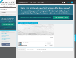 newsana.com screenshot