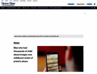 newsandstar.co.uk screenshot