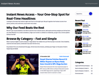 newsatclick.in screenshot