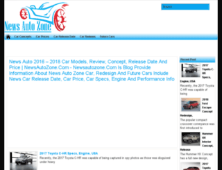 newsautozone.com screenshot