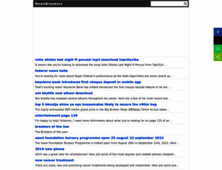 newsbreakers.ng screenshot
