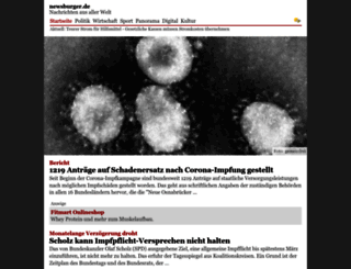 newsburger.de screenshot