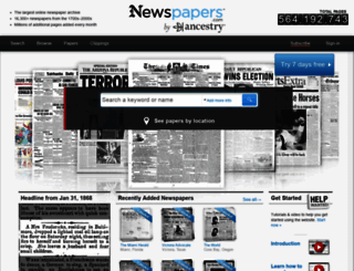 newscomnc.newspapers.com screenshot