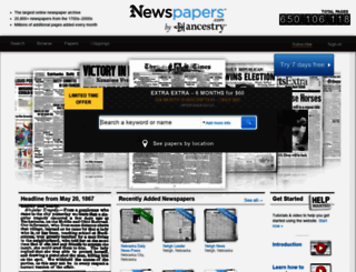 newscomwc.newspapers.com screenshot