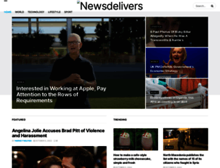 newsdelivers.com screenshot
