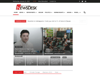 newsdesk.ph screenshot