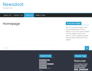 newsdoot.com screenshot