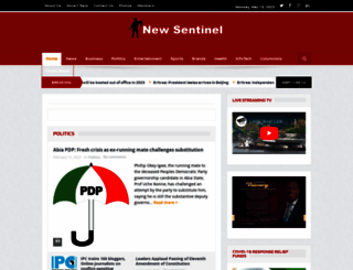 newsentinel.com.ng screenshot