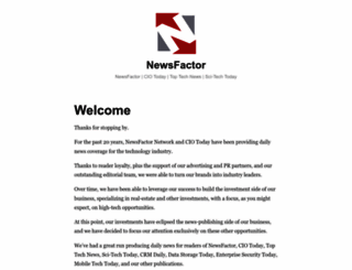 newsfactor.com screenshot