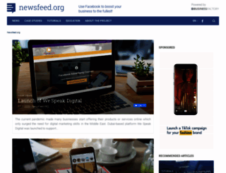 newsfeed.org screenshot