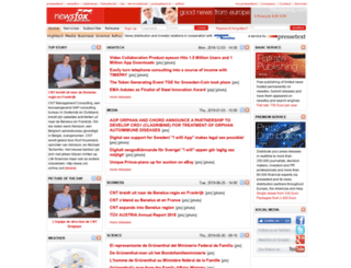newsfox.pressetext.com screenshot