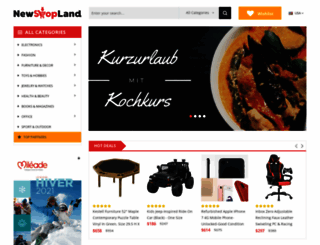 newshopland.com screenshot
