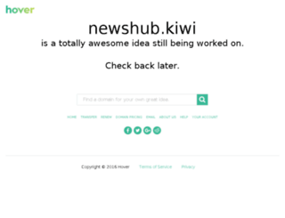 newshub.kiwi screenshot