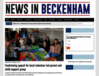 newsinbeckenham.co.uk screenshot