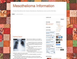newsinfomesothelioma.blogspot.com screenshot