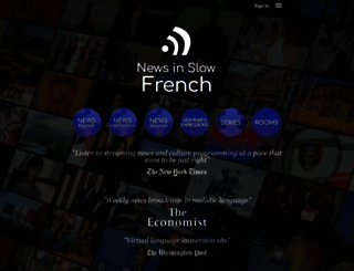 newsinslowfrench.com screenshot