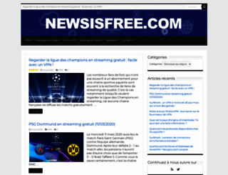 newsisfree.com screenshot