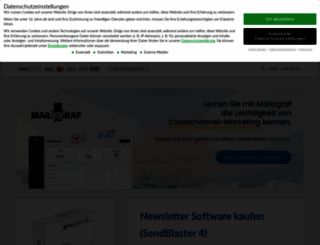 newsletter-software-sendblaster.de screenshot