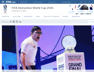 newsletter.fifainteractiveworldcup.com screenshot