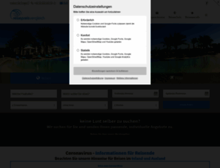 newsletter.reisepreisvergleich.de screenshot